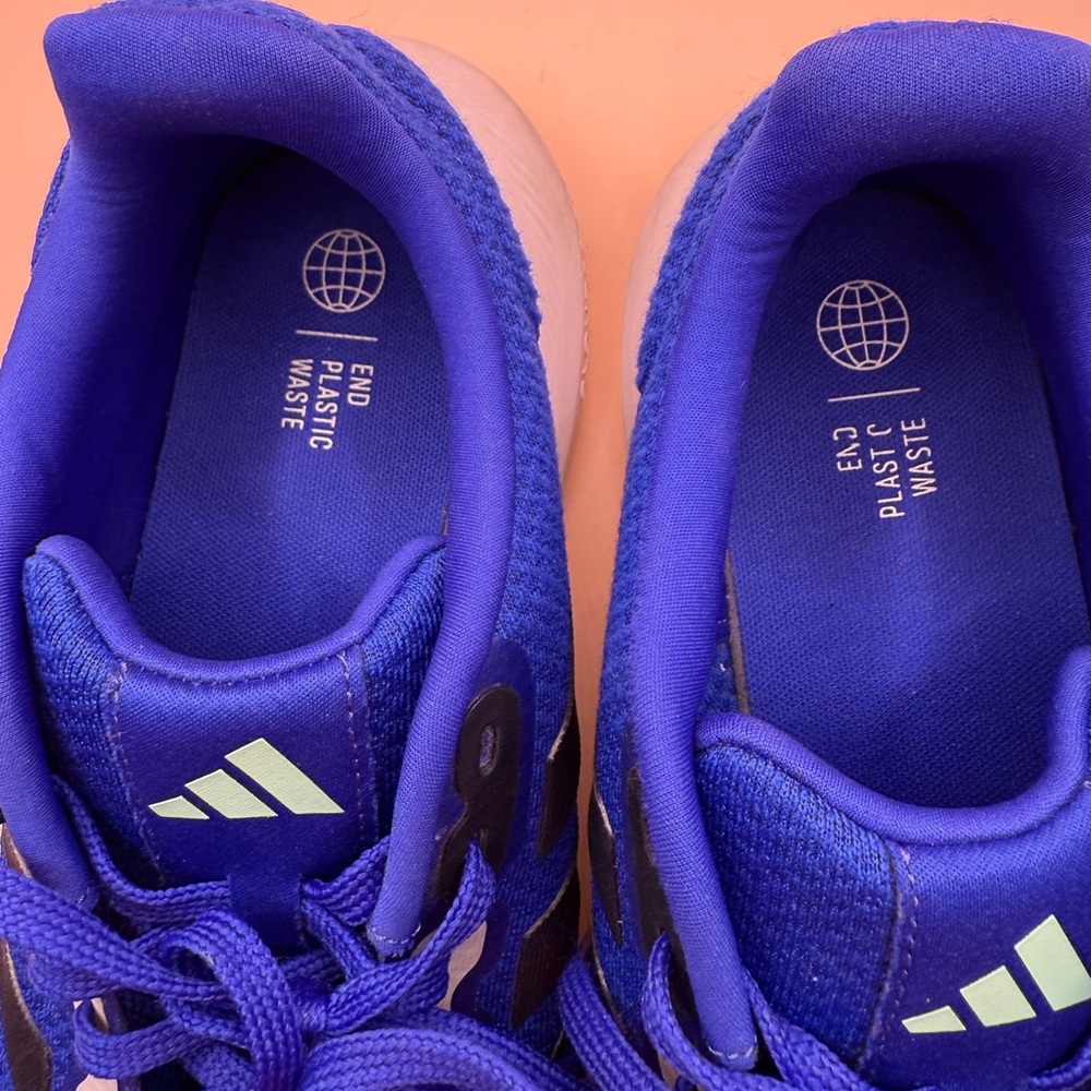 Adidas Men’s Royal Blue Sneakers Size 9 - Picture 6 of 8